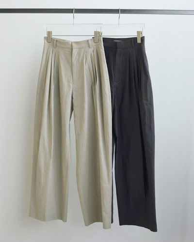 【新品】anuke Check Tuck Pants anuke(アンヌーク) Check Tuck Pants | サウスオレンジ｜メンズ