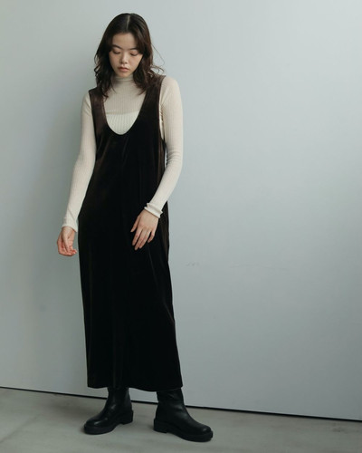 anuke Ecoleather Long Boots 37 ブラック ànuke - 【25AW】Ecoleather Long Boots / エコレザー ロングブーツ