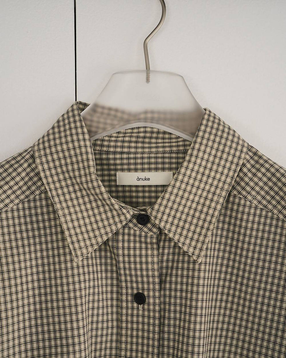 サムネイル： ànuke Check Over Shirts