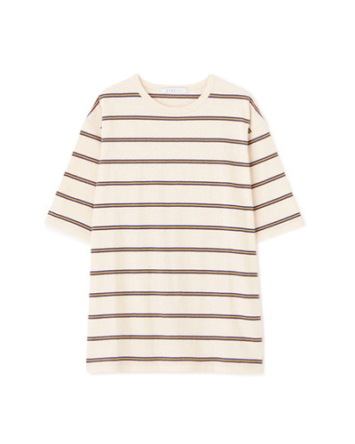 ETRÉ TOKYO リサイクルコットンボーダーTee | Fun Current