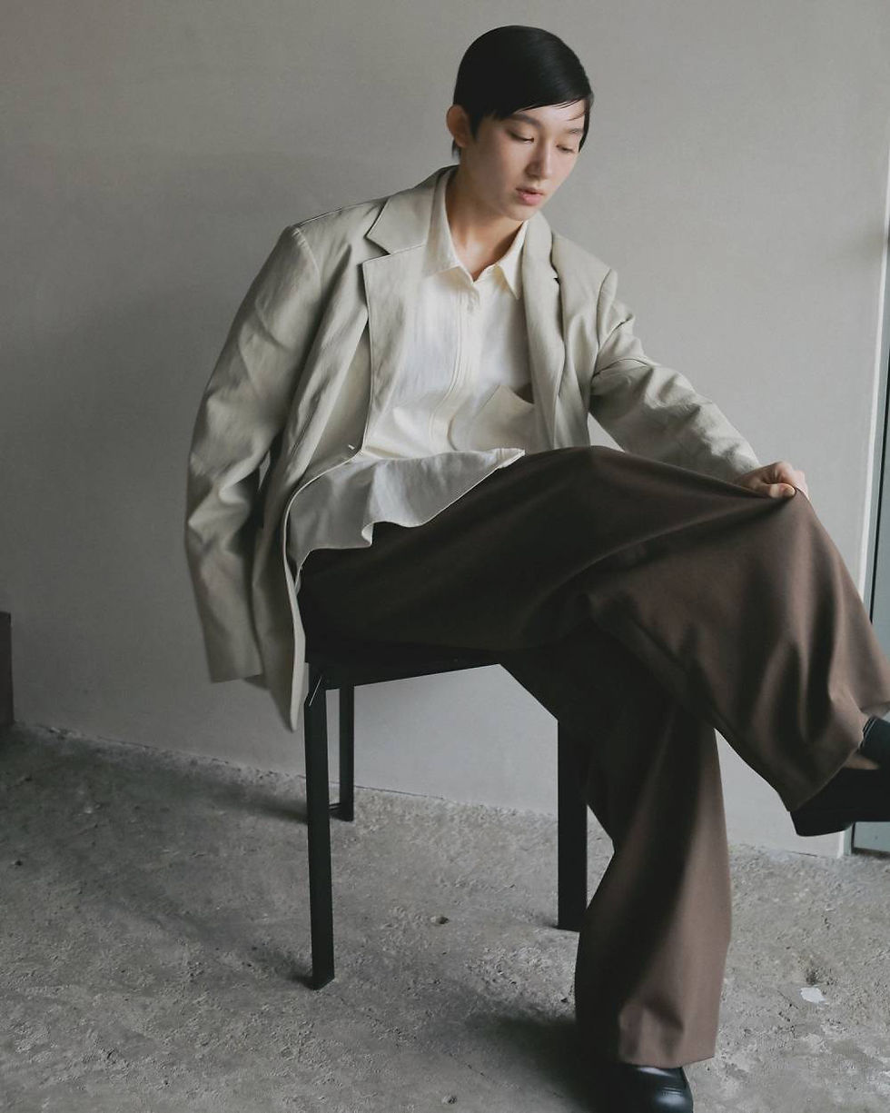 サムネイル： ànuke Doubletuck Wide Pants