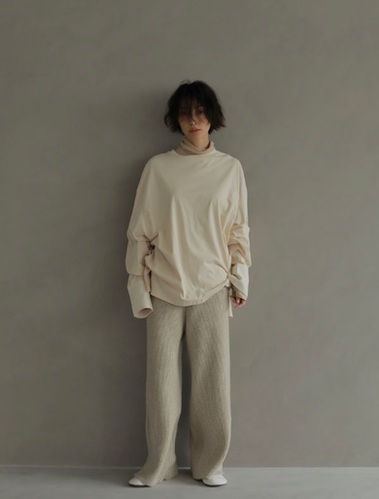 ETRE TOKYO ウールジップニットパンツ ETRE TOKYO ウールジップニットパンツ | Fun Current