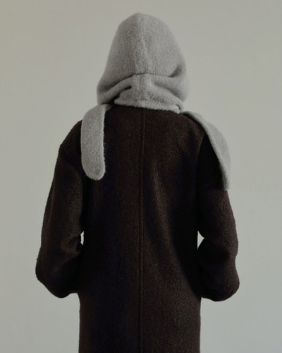 ànuke Boucle Knit Hoodie | Fun Current
