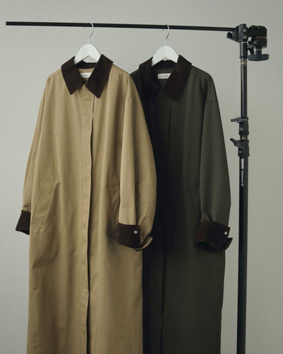 anuke Twill Soutiencollar Coat アンヌーク ànuke Twill Soutiencollar Coat | Fun Current
