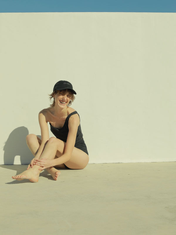 ETRE TOKYO サイドタックワンショルダースイムウェアスポーツ