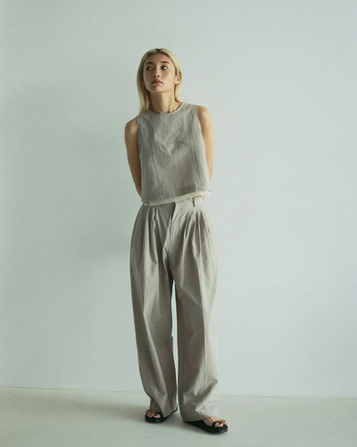 新品未使用品anuke Check Tuck Pants anuke(アンヌーク) Check Tuck