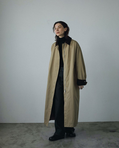アンヌークanukeTwill Soutiencollar Coat ànuke Twill Soutiencollar Coat | Fun Current