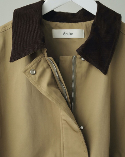 ànuke Twill Soutiencollar Coat | Fun Current