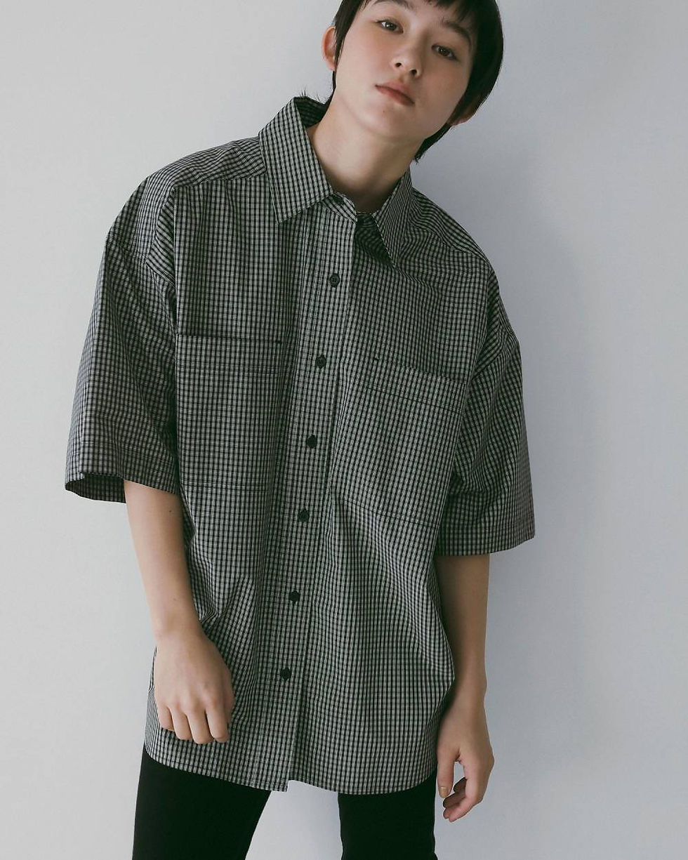 サムネイル： ànuke Check Over Shirts