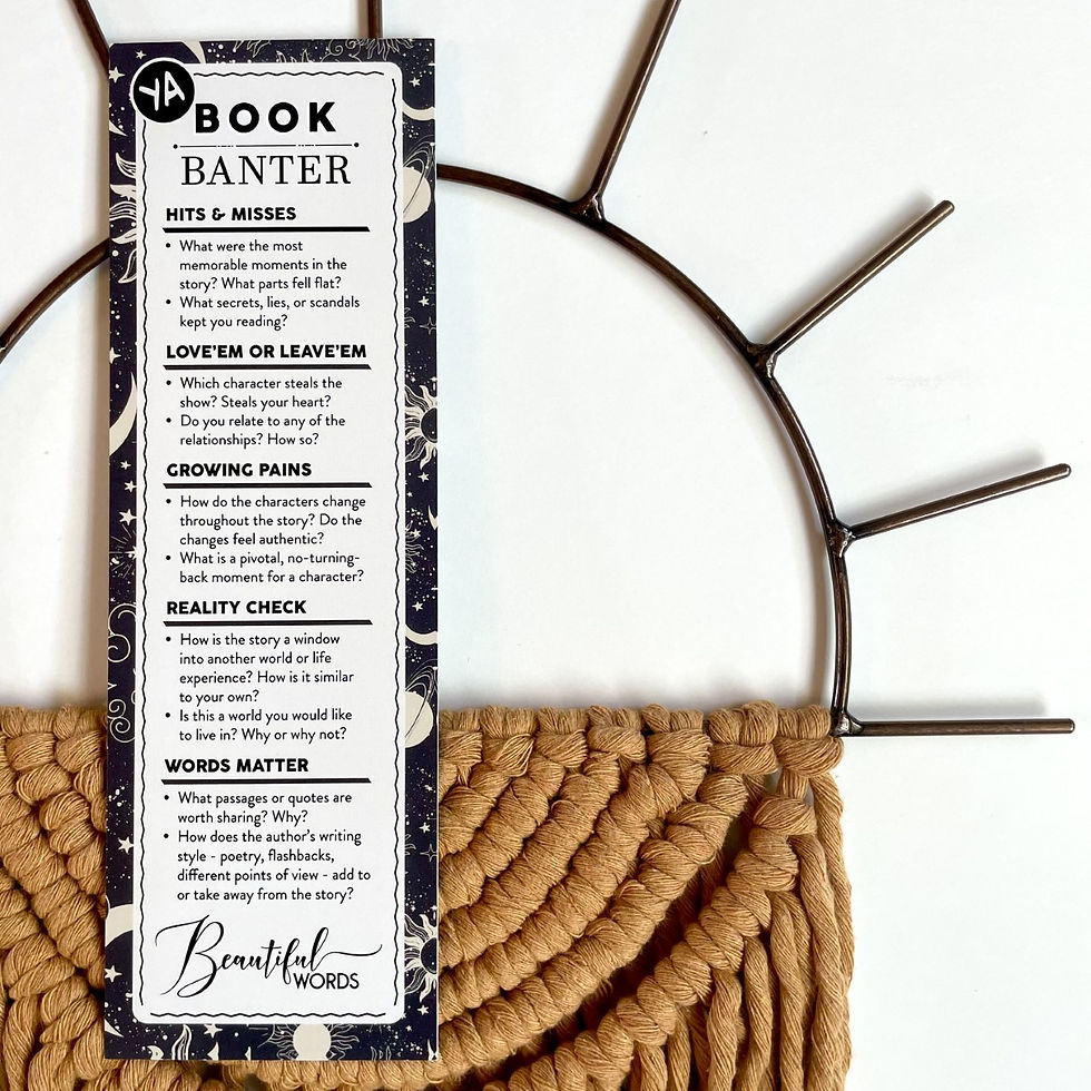 Thumbnail: Celestial YA Book Banter Bookmark