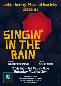 LMS Singin' In The Rain Poster