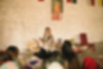 A photo of Hansika with a group of people, in - session