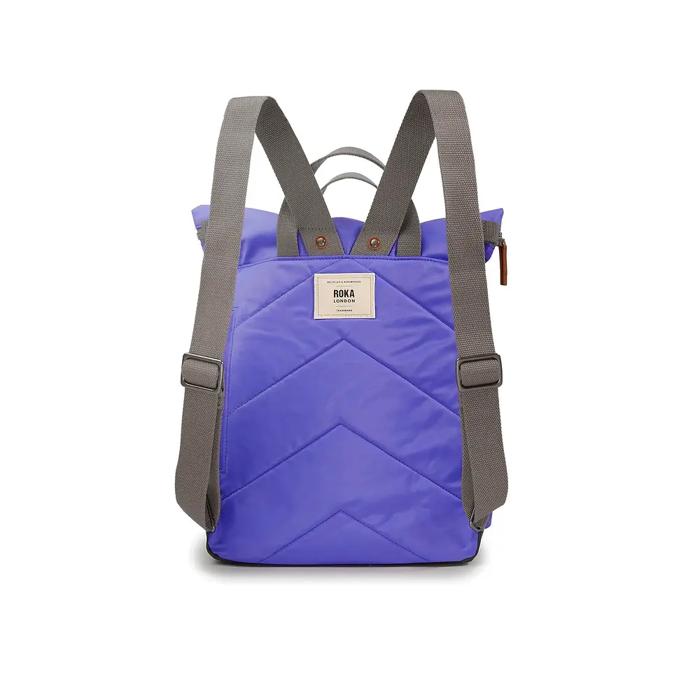 Thumbnail: Roka Backpack Canfield B Sustainable Simple Purple (Nylon) Medium