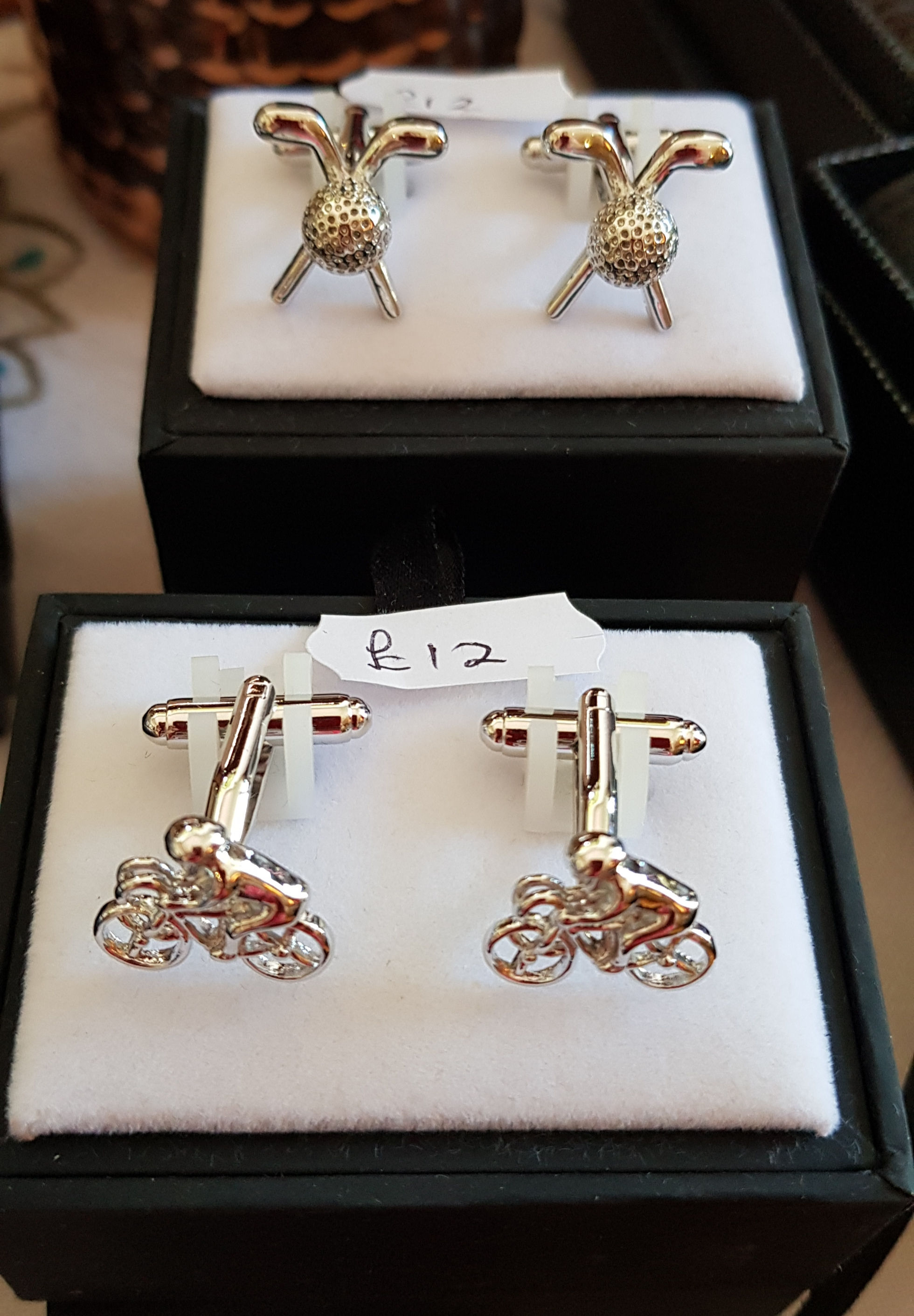Men's Sports Cufflinks