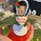 Thumbnail: Handmade  Christmas Welsh Lady - Nadolig Llawen
