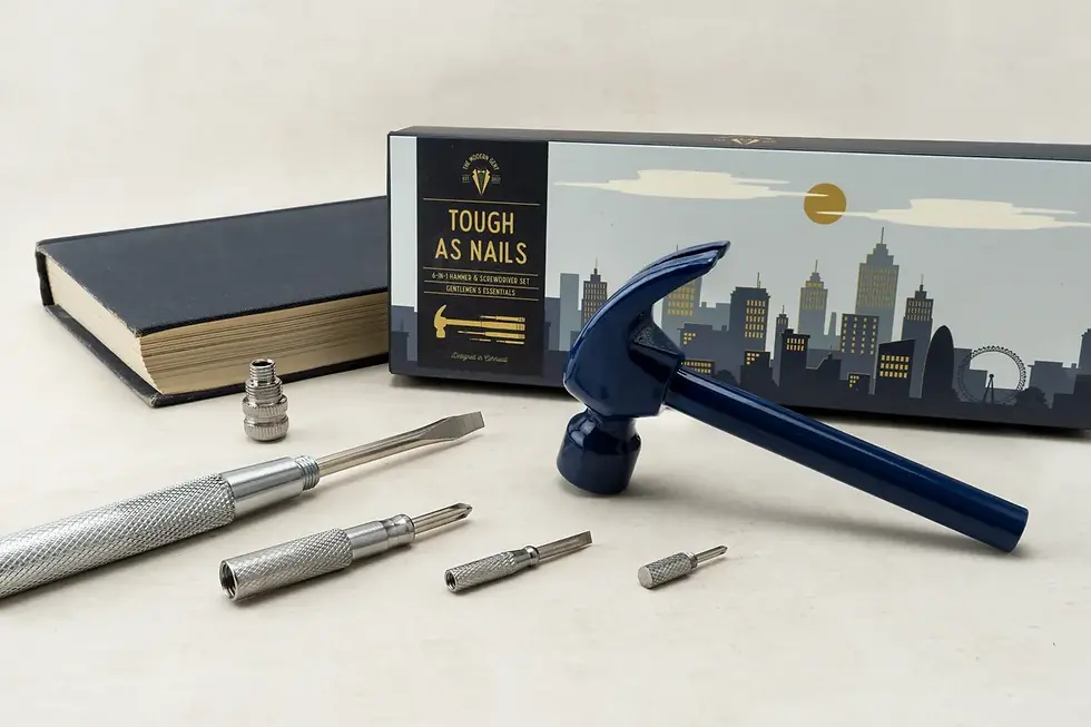 Thumbnail: Modern Gent 6 in 1 Hammer Tool & Screwdriver