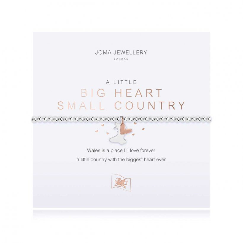 Joma Jewellery A LITTLE BIG HEART SMALL COUNTRY BRACELET