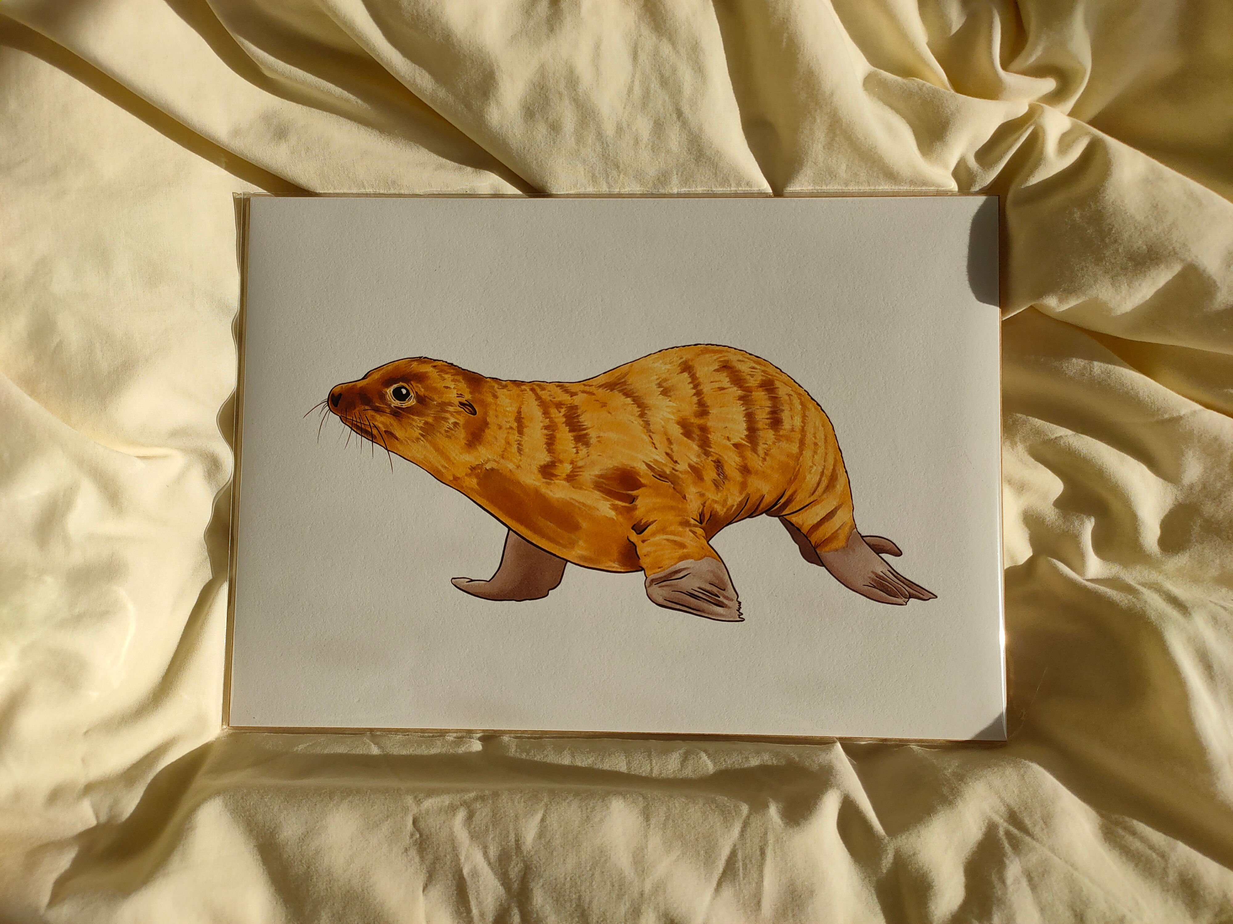 A4 Giclee Print on Cotton Rag