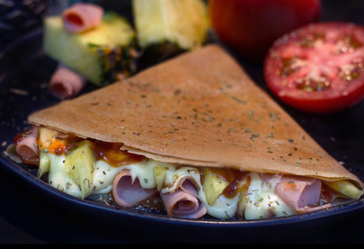 Arranged Food and Objects