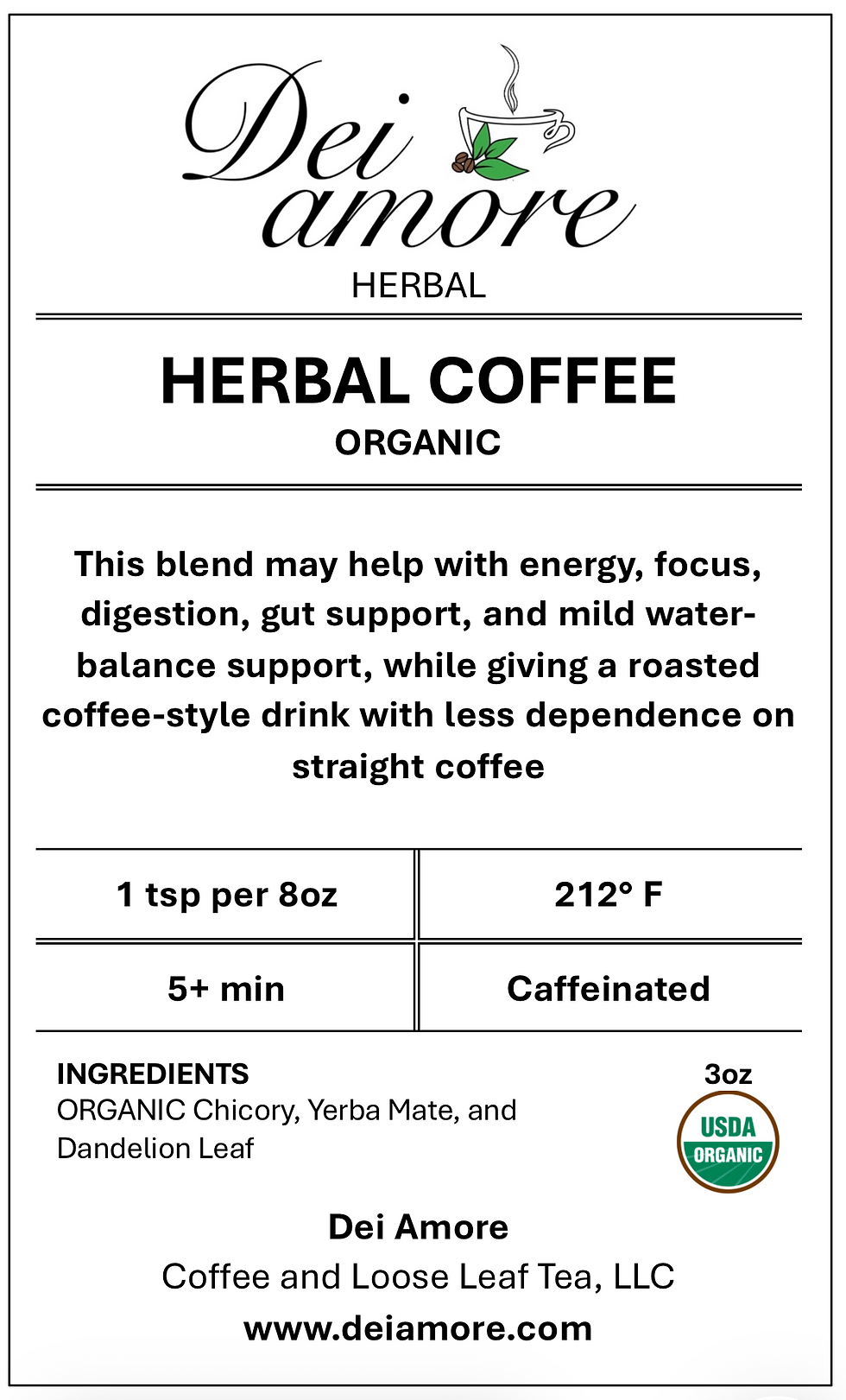 Thumbnail: HERBAL COFFEE, ORGANIC