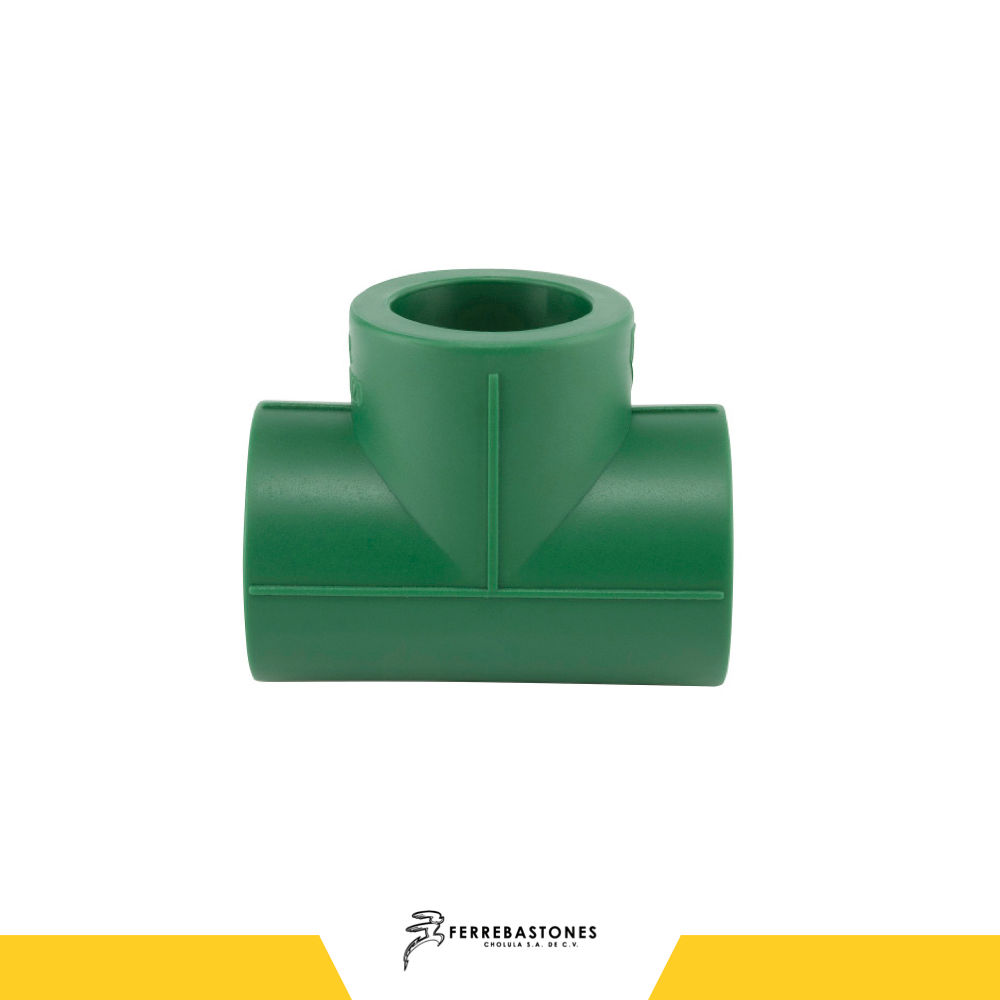 TEE PPR VERDE 25MM (3/4) 616385 C/10 PZ