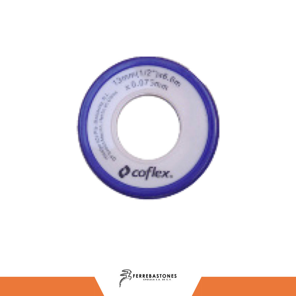 CINTA TEFLON DE 1/2 X 6.6MT (COFLEX)