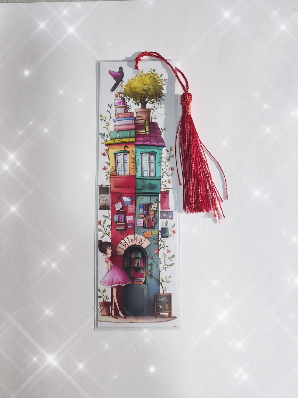 Thumbnail: Whimsical Laminate Bookmark Set – Pack of 5