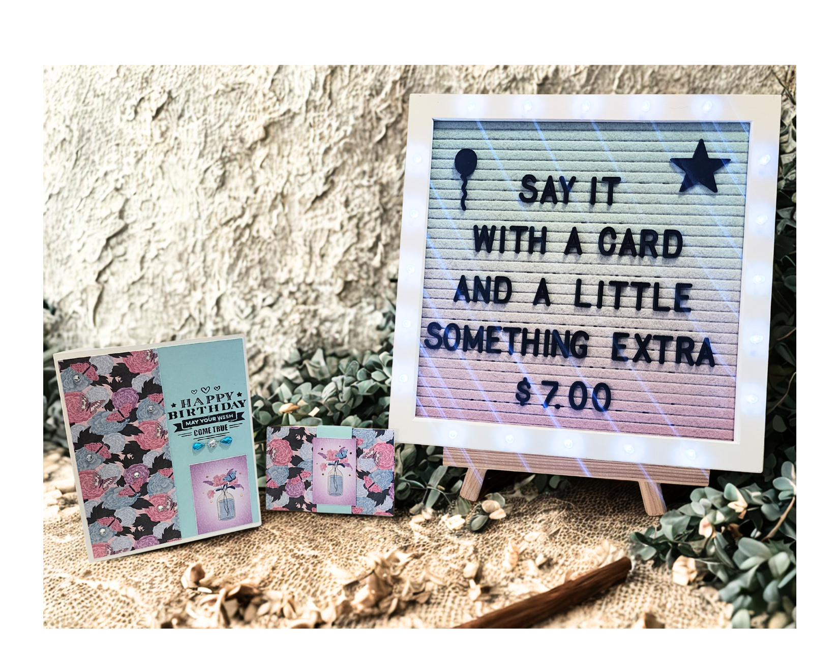 Birthday w/Charms Set