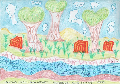 Adam Reid - Something Simple - Book Writing - Textas and Crayons - December 2016
