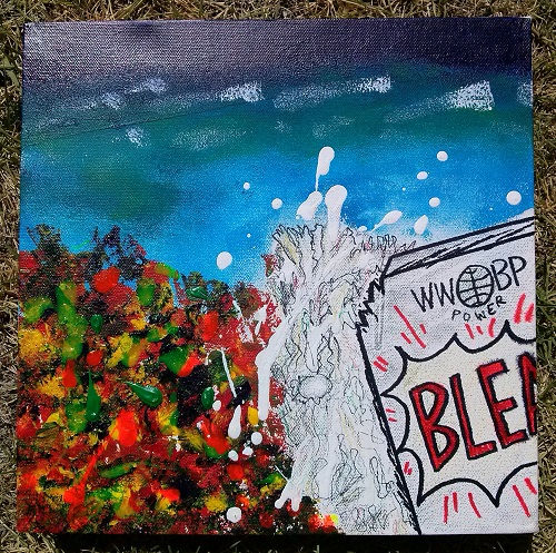 Greg J. Burchall - Great Barrier Reef - Acrylic - March 2017