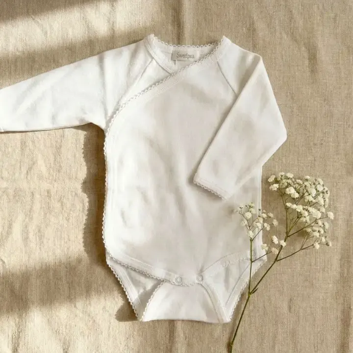 Body a Kimono in cotone 100% a maniche lunghe