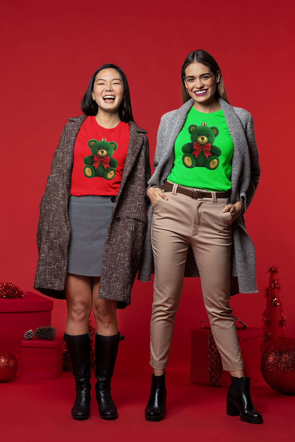Thumbnail: Green Christmas Bear