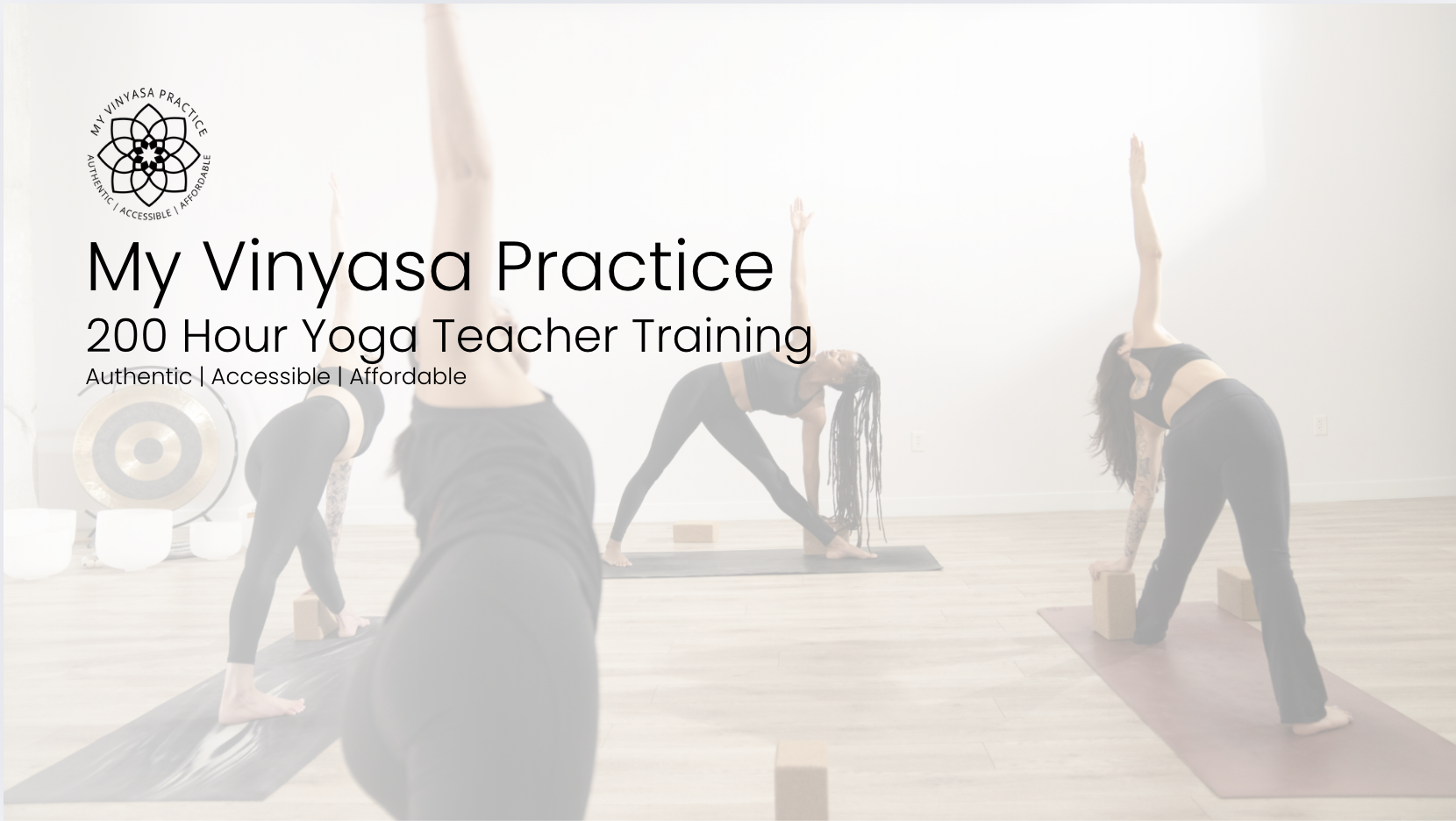 My Vinyasa Practice 200-hour Yoga Teacher Training thumbnail with triangle pose