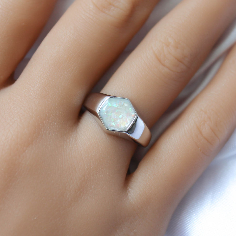 Thumbnail: Taylor Keepsake Ashes Ring