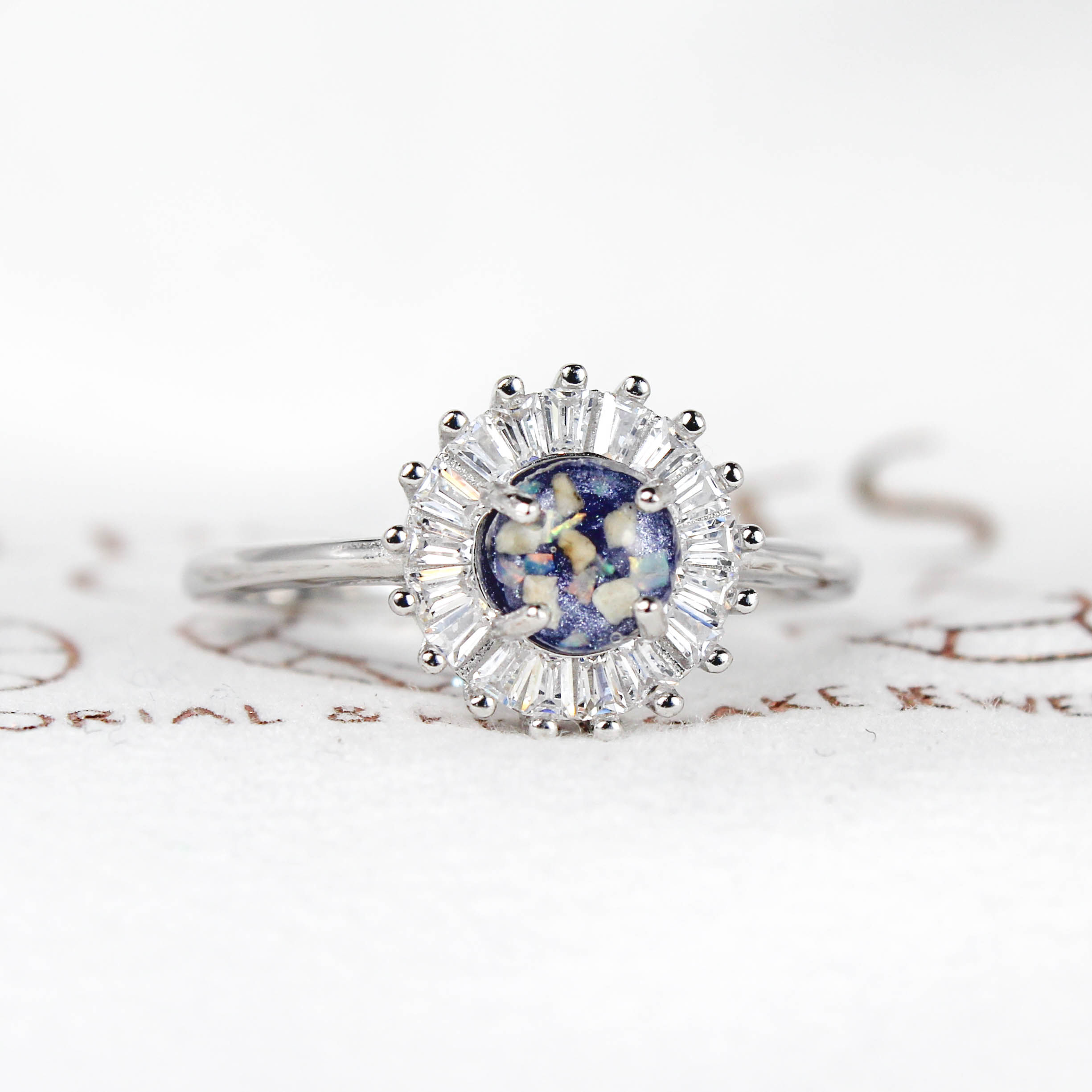 Belle Keepsake Ashes Ring