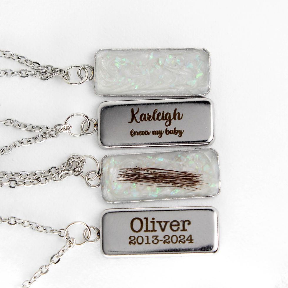 Thumbnail: Rebecca Keepsake Hair Necklace