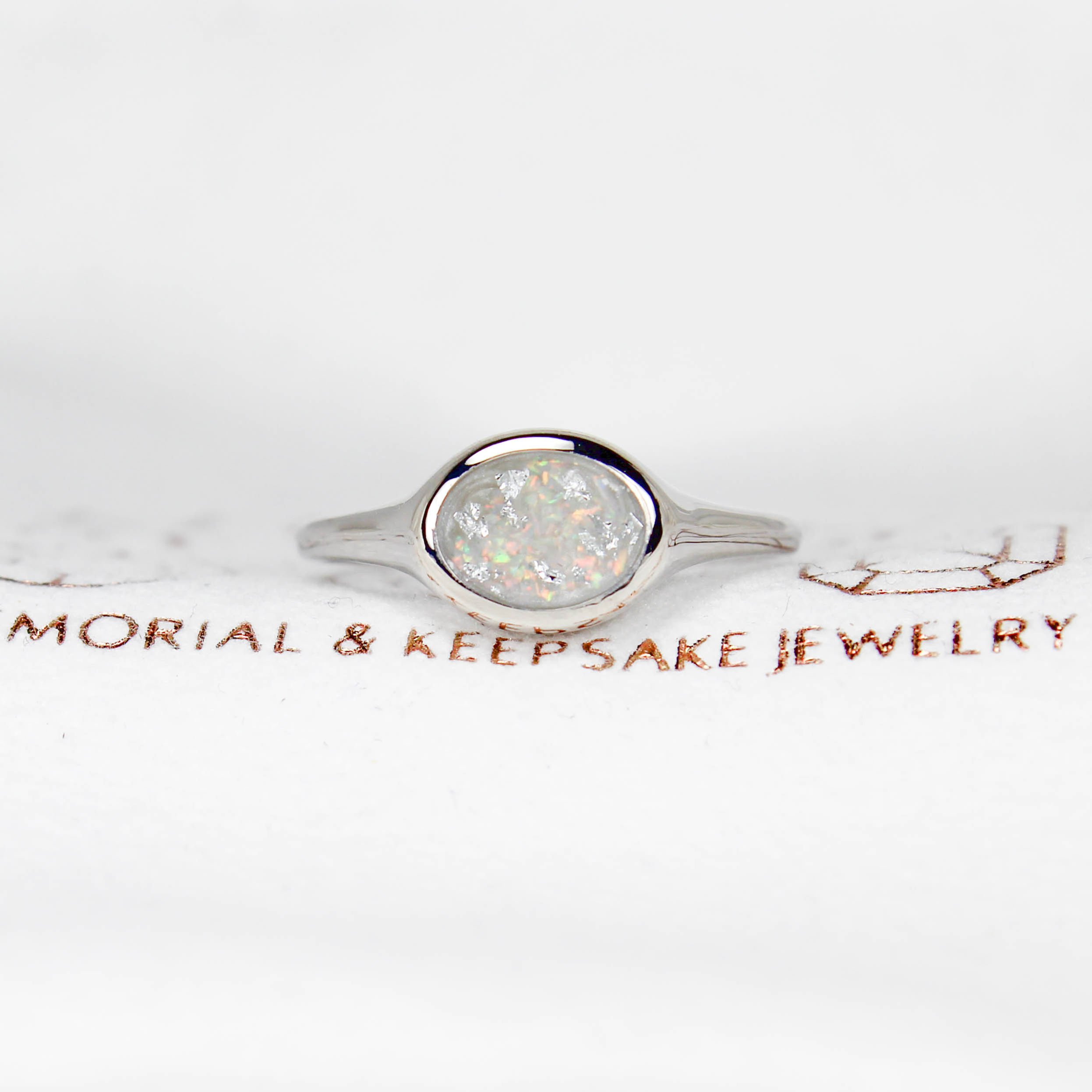 Whitney Keepsake Ashes Ring