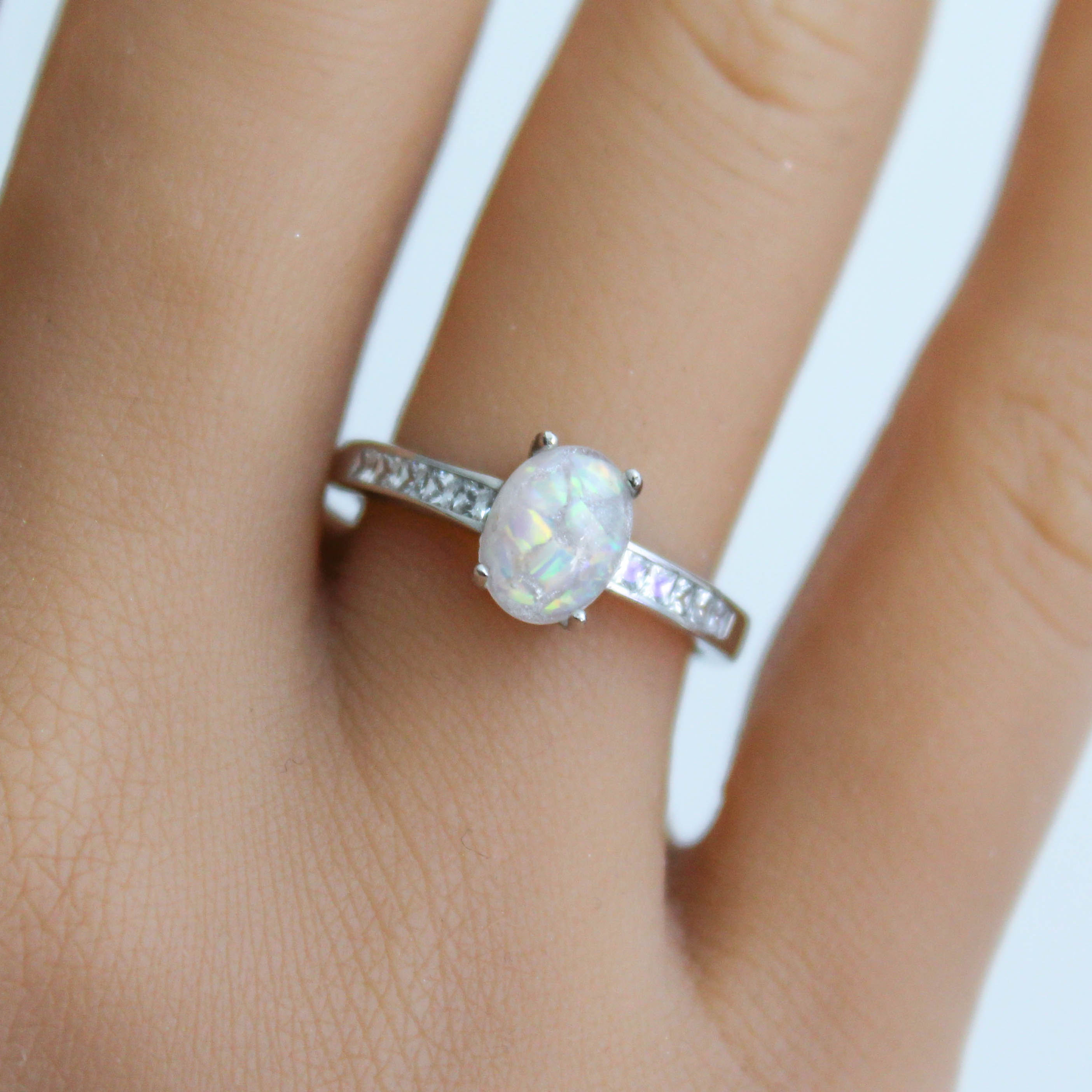 Shelly Keepsake Ashes Ring