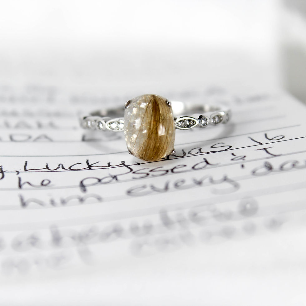 Thumbnail: Amelia Keepsake Ashes Ring