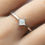 Thumbnail: Carrie Keepsake Moissanite Ring