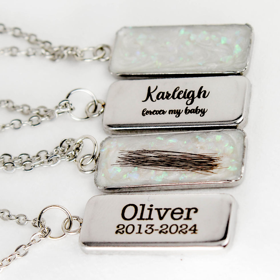 Thumbnail: Rebecca Keepsake Hair Necklace