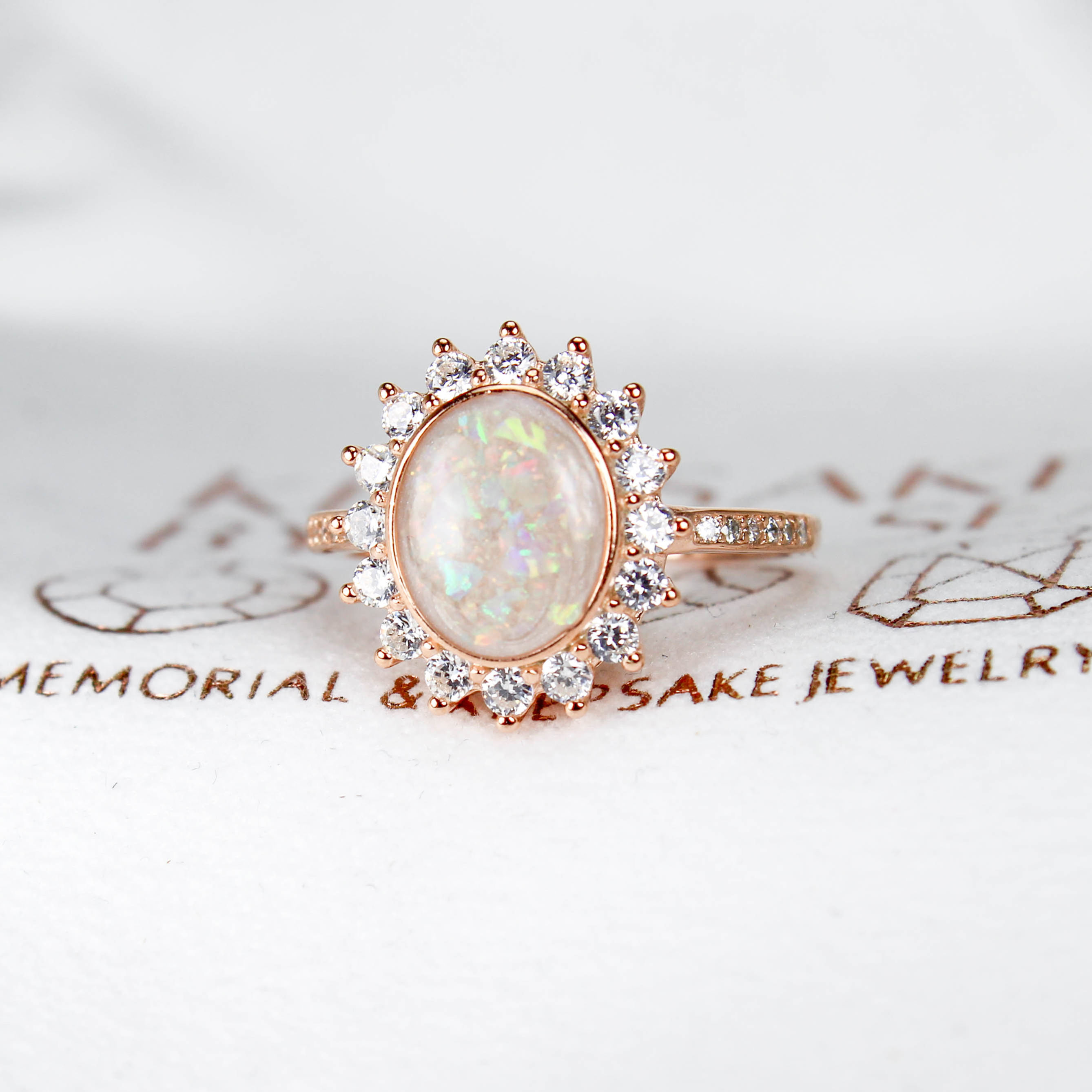 Allison Keepsake Ashes Ring