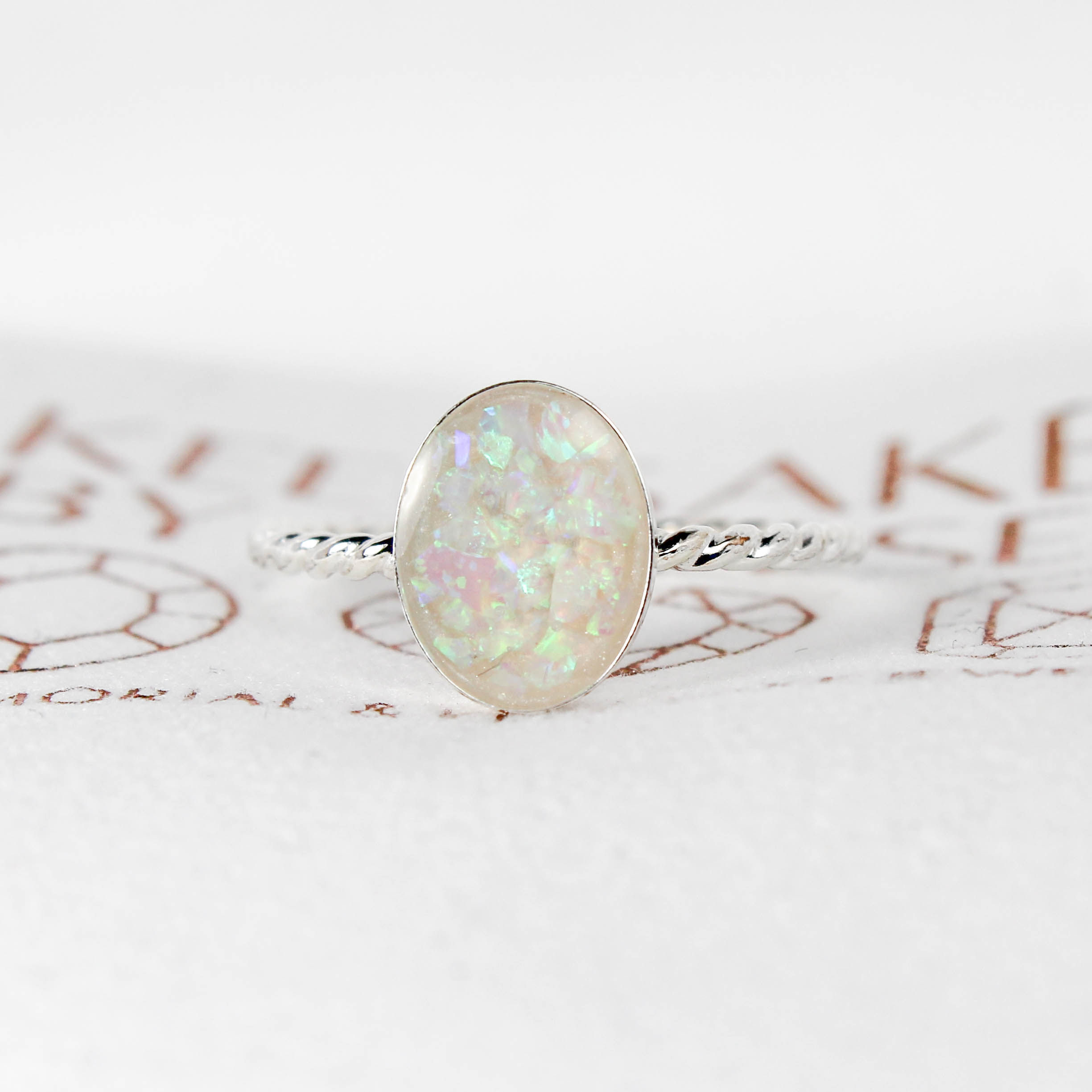 Jennifer Keepsake Ashes Ring