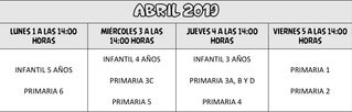 Ludotecas reuniones de trimestre 2019