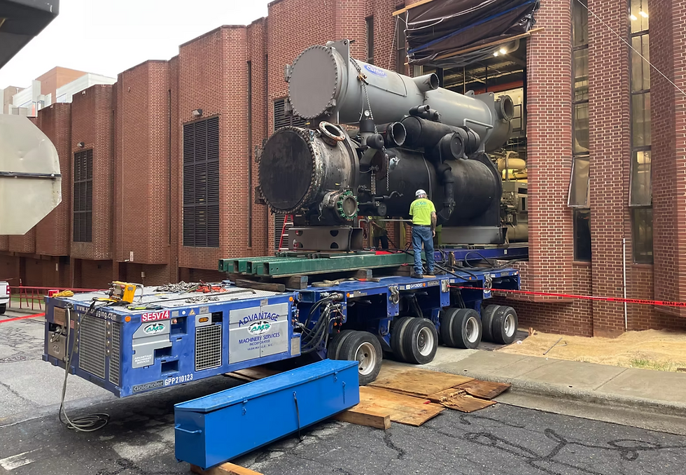 Advantage Machinery Services, Inc. | Industrial Rigging & Machinery Moving in North Carolina