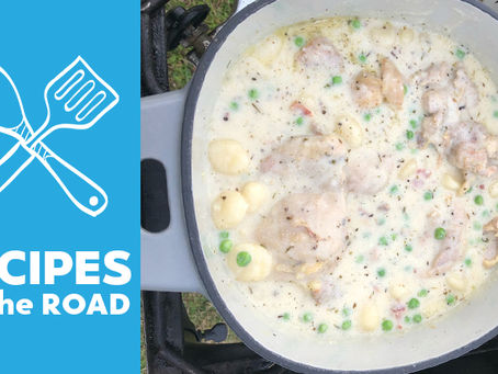 Easy Chicken & Gnocchi | Recipes on the Road
