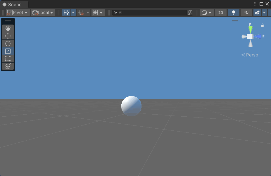 Unity sky shader with customizable gradient