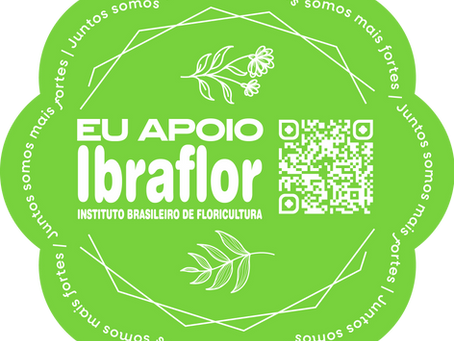 SELO "EU APOIO IBRAFLOR"