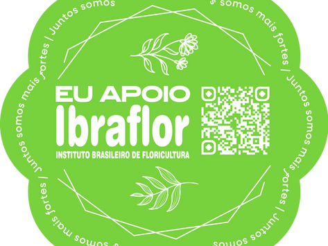 SELO "EU APOIO IBRAFLOR"