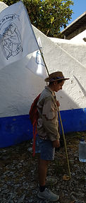 Jovem_Rota_de_São_Nuno_acampamento_bandeira_Católico